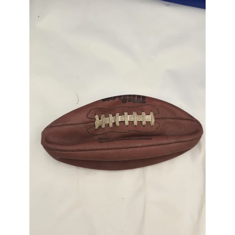 Vintage Wilson Nfl Jr Leather Football (Not Inflatable - No Plug)